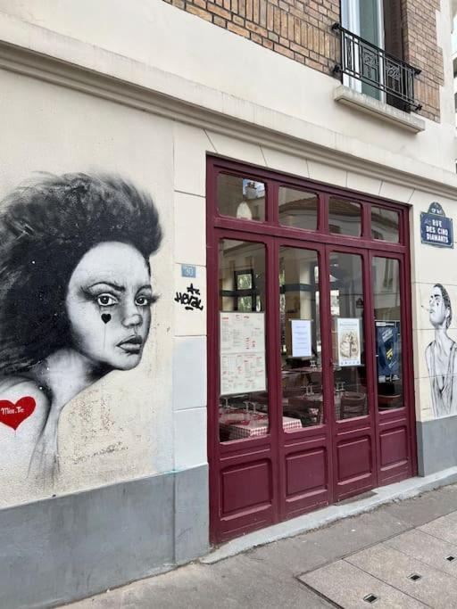 Luxe Studio Chic Aux Buttes-Aux-Cailles A 5Min Du Metro, Parking Prive Disponible Paris Exterior photo